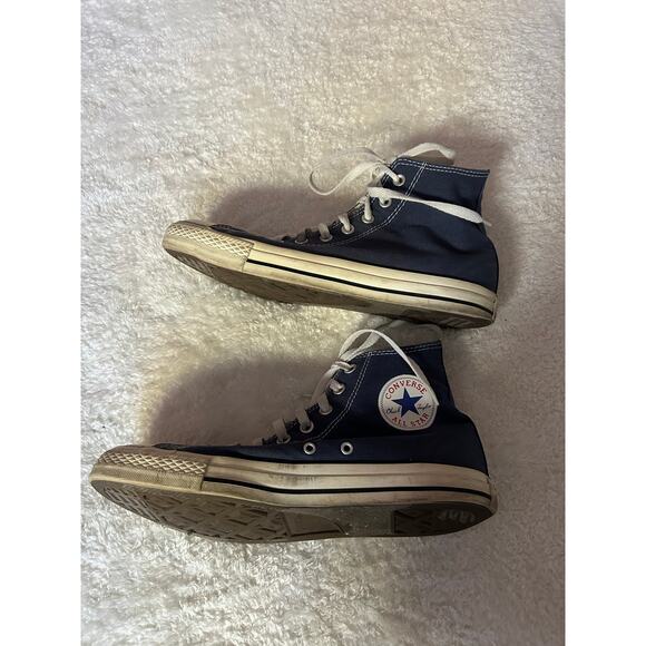 Converse Blue High Top Shoes Size 9 main image 4